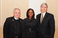 Immaculée Ilibaziga, Br. Ray and Dr. Clyde