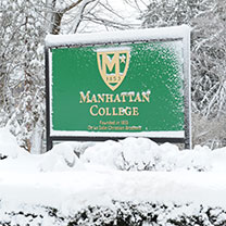 Manhattan College sign